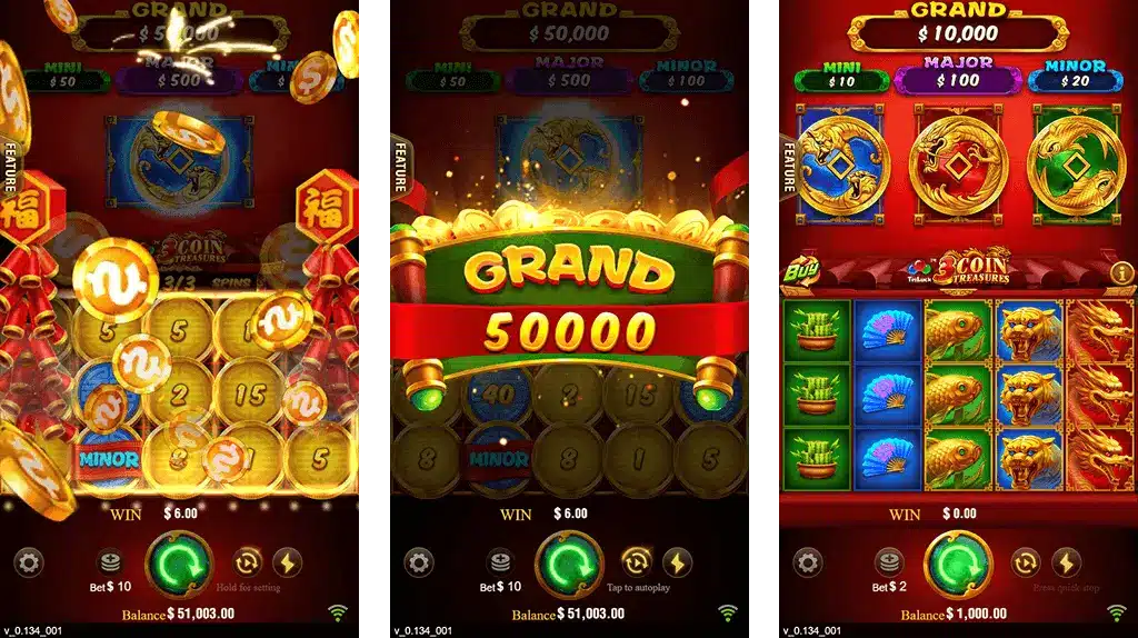 3 Coins Magicwingames Bonus