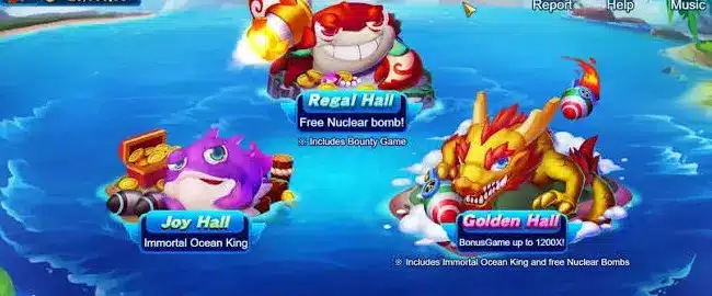 Bombing Fishing gemple Magicwingames